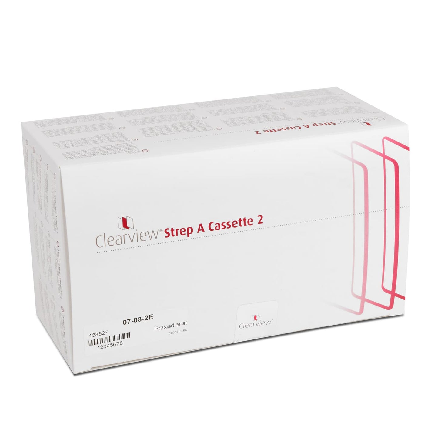 Clearview Strep A Cassette 2, 25 test cassettes