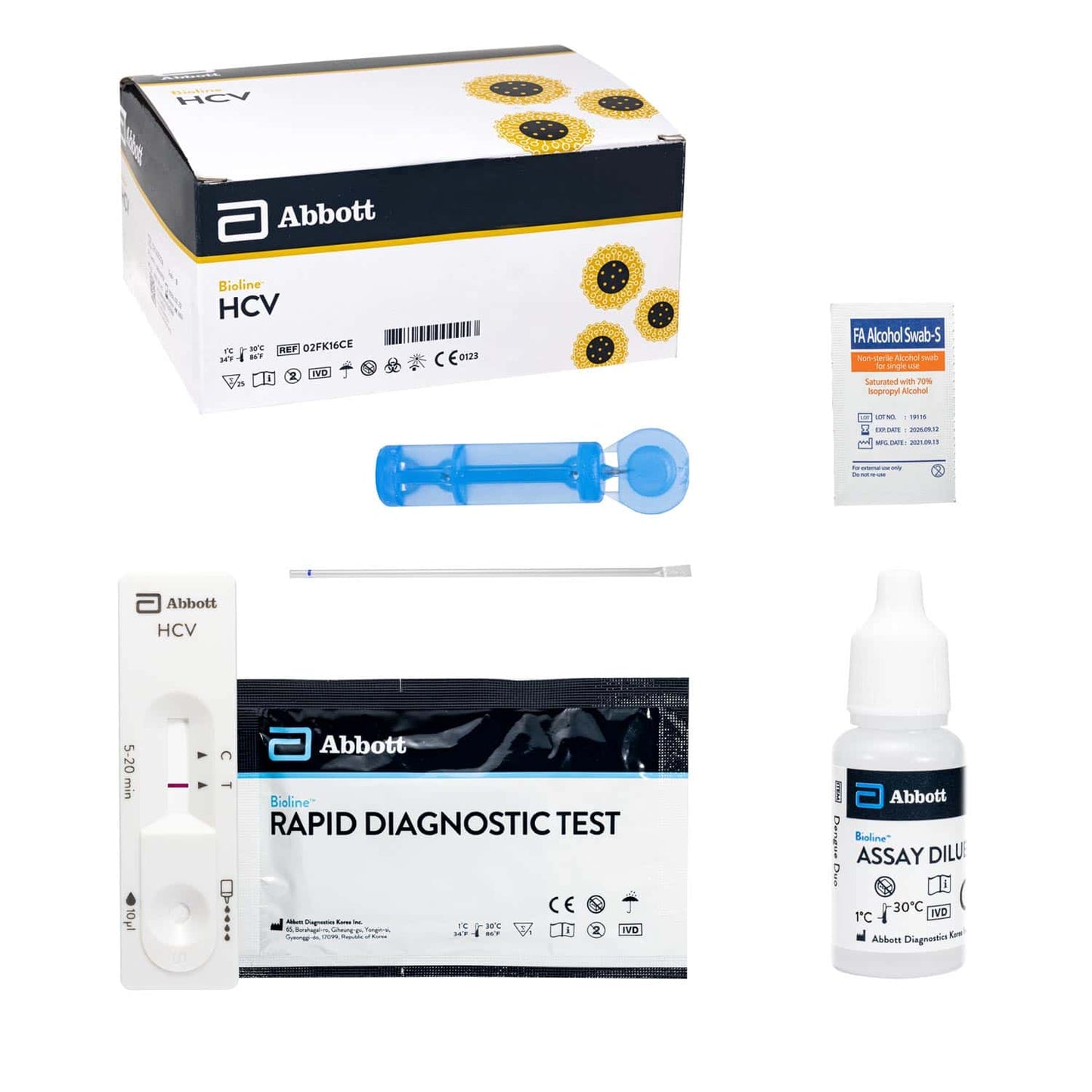 Bioline™ HCV Antibody Rapid Test 25 pcs