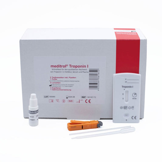 meditrol® Troponin I Test 10 Tests